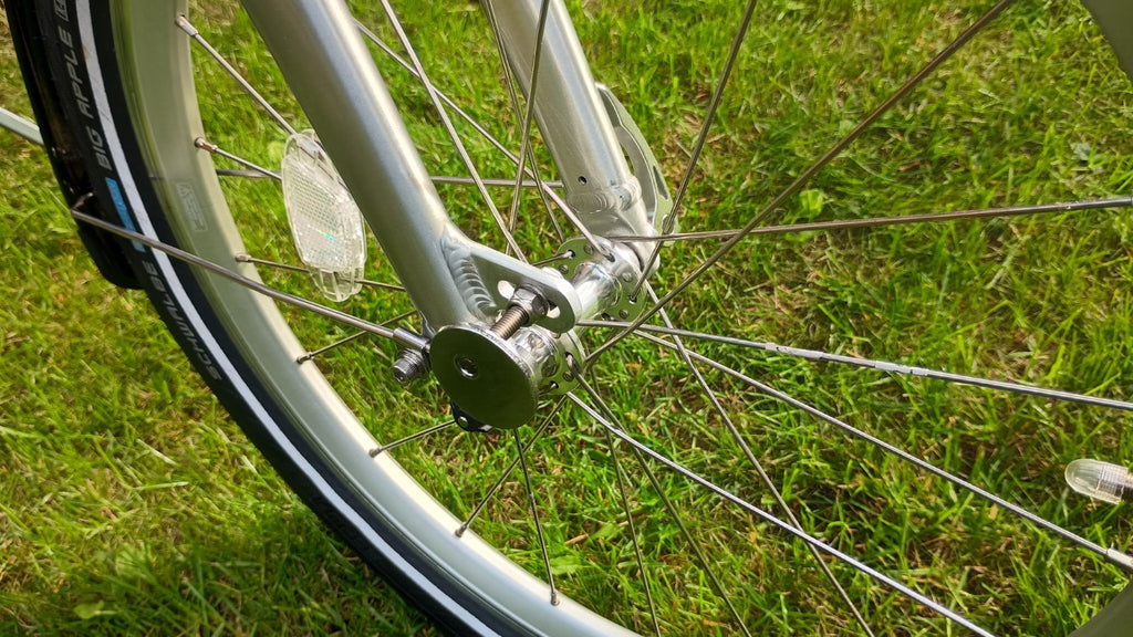 Folding Bike Bickerton 1909 Argent Country Quality Alloy 9 Speed Shimano Gears
