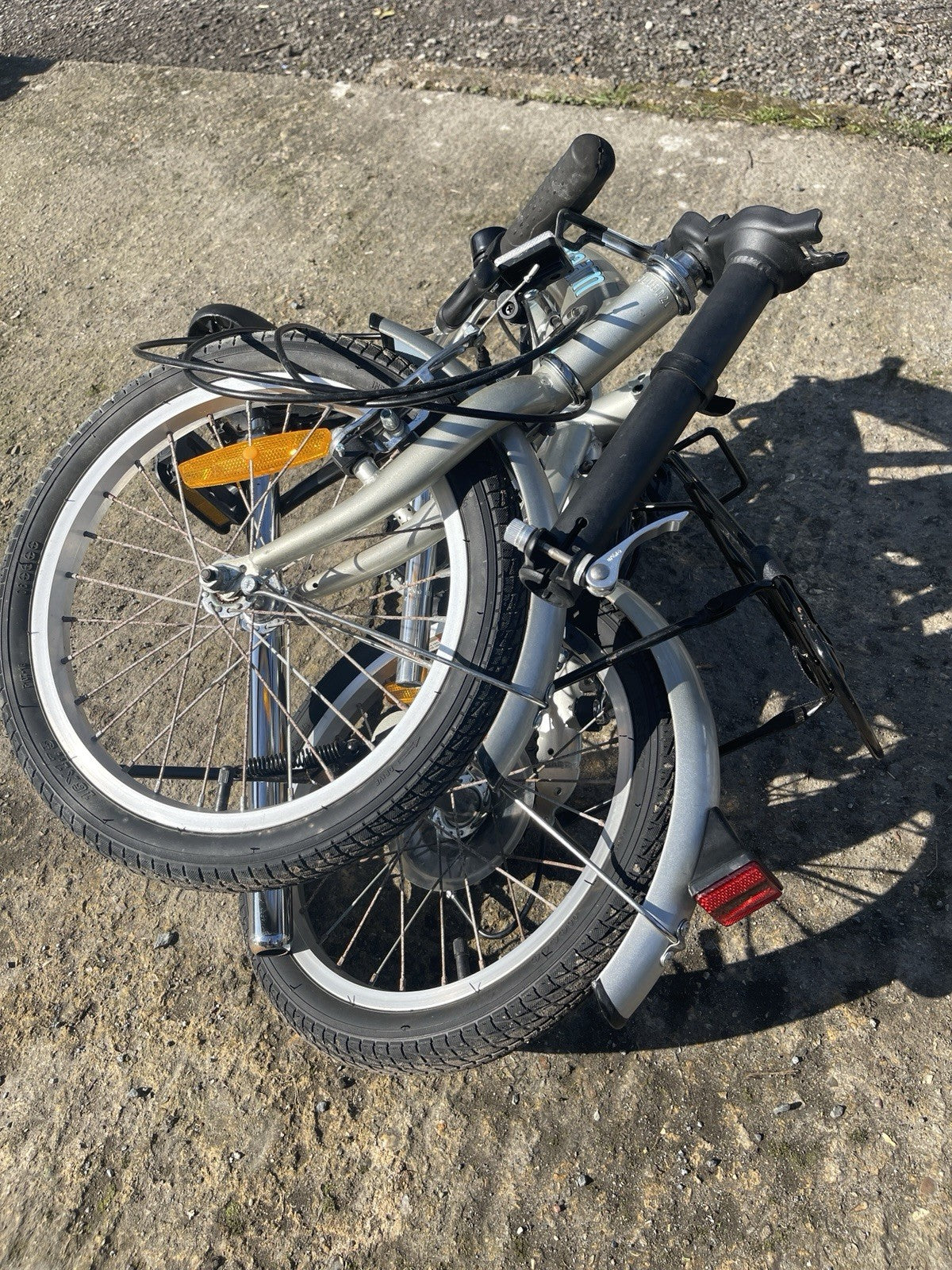Proteam Folding Bike 6-Speed Shimano Gears, 16-inch Wheels, V-Brakes