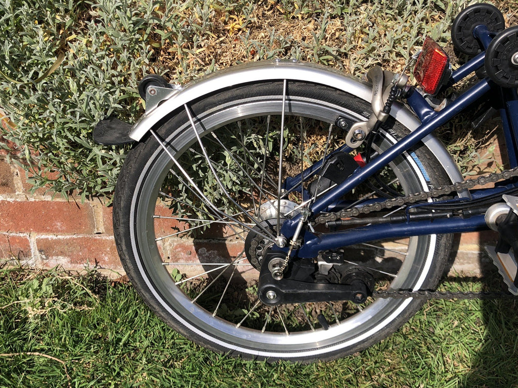 brompton folding bike 6 speed c line