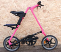 Strida LT Belt Drive Folding Bicycle, 2020, PINK, Disc Brakes, Made in Taiwan