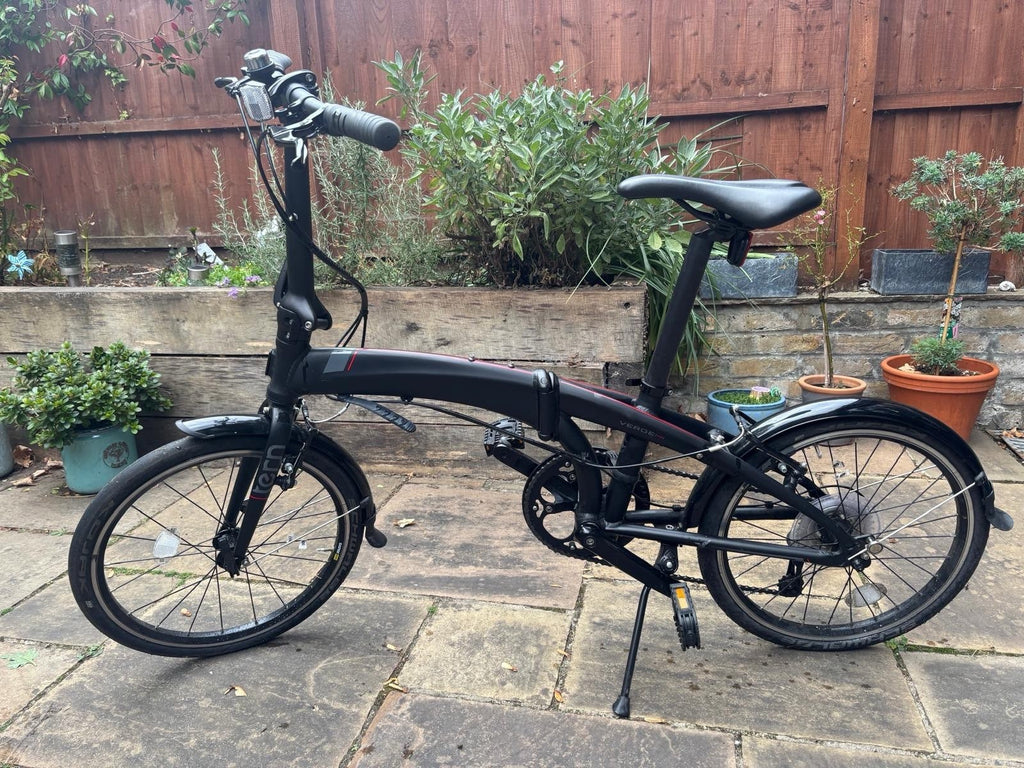 Tern Verge N8 Foldable Bike In Black
