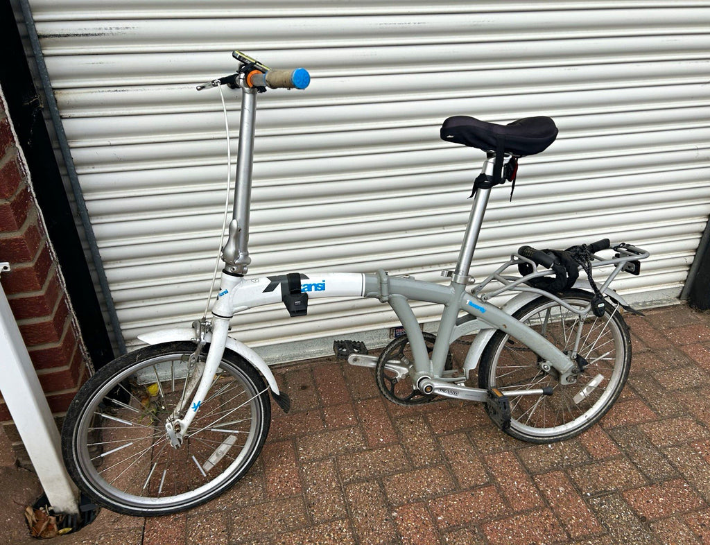 Kansi 1 Twenty Single Speed 20" Folding Bike Rear Rack Mudguards Reflectors