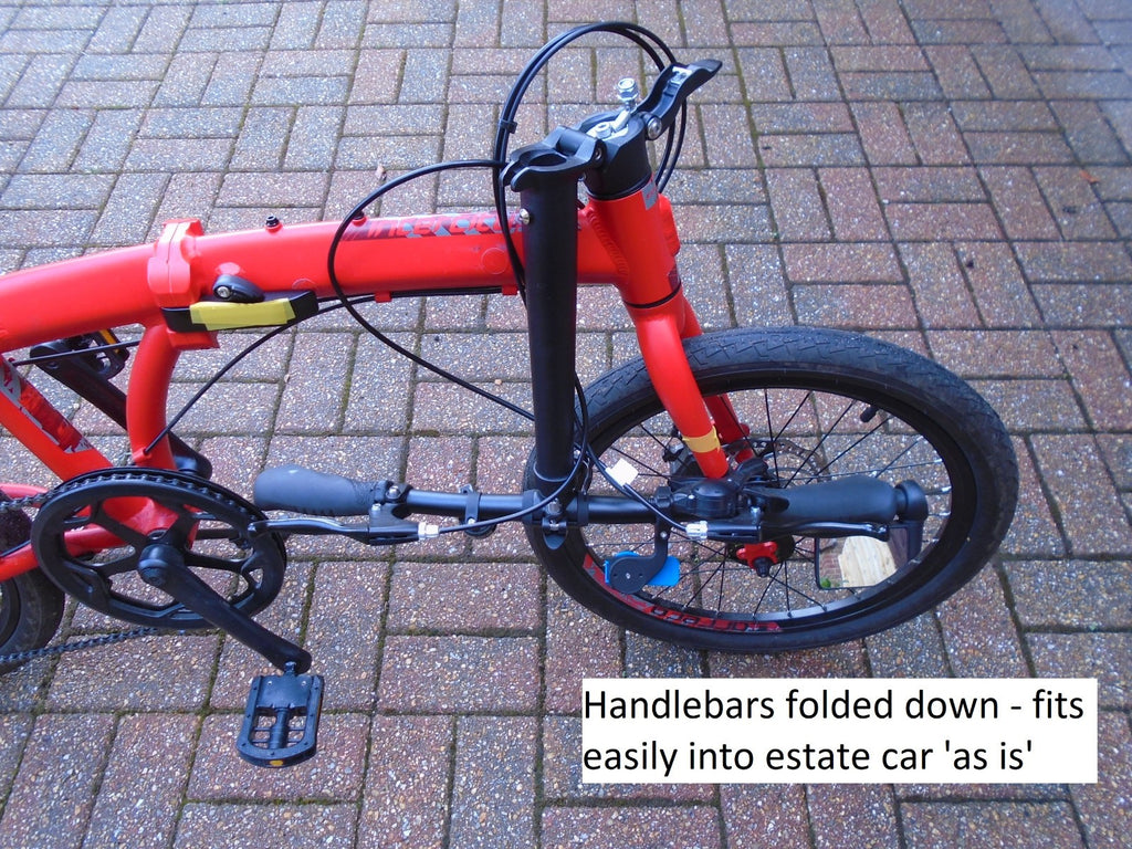 Carrera 20" Red Folding Bike – Very lightly used, see pics for full detail