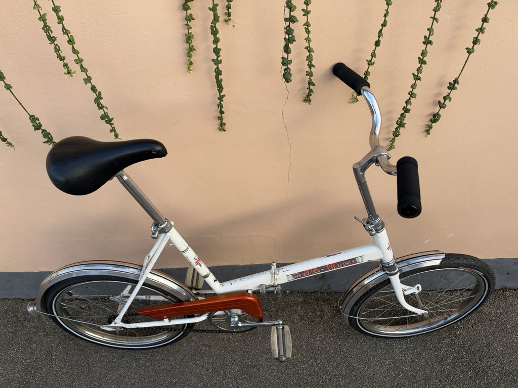 Vintage 70’s Auto-Mini Folding Bicycle Bike Cycle Fold Up Folder Compact London