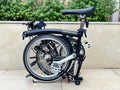 Brompton S2L 2-speed folding bike, black, very good condition