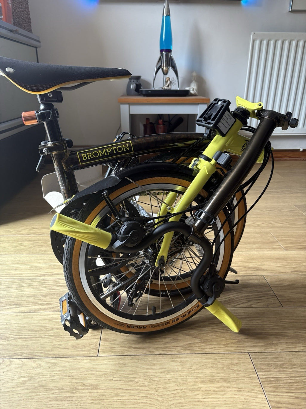 Brompton Folding Bike 6-Speed Tour de France Black Edition