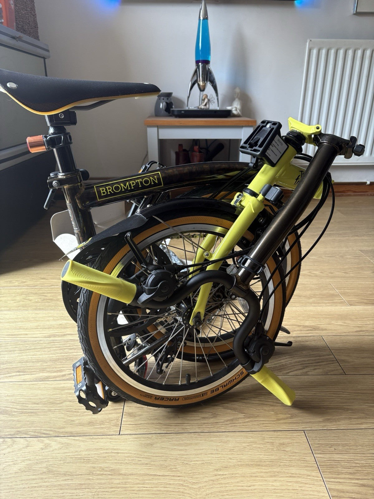 Brompton Folding Bike 6-Speed Tour de France Black Edition