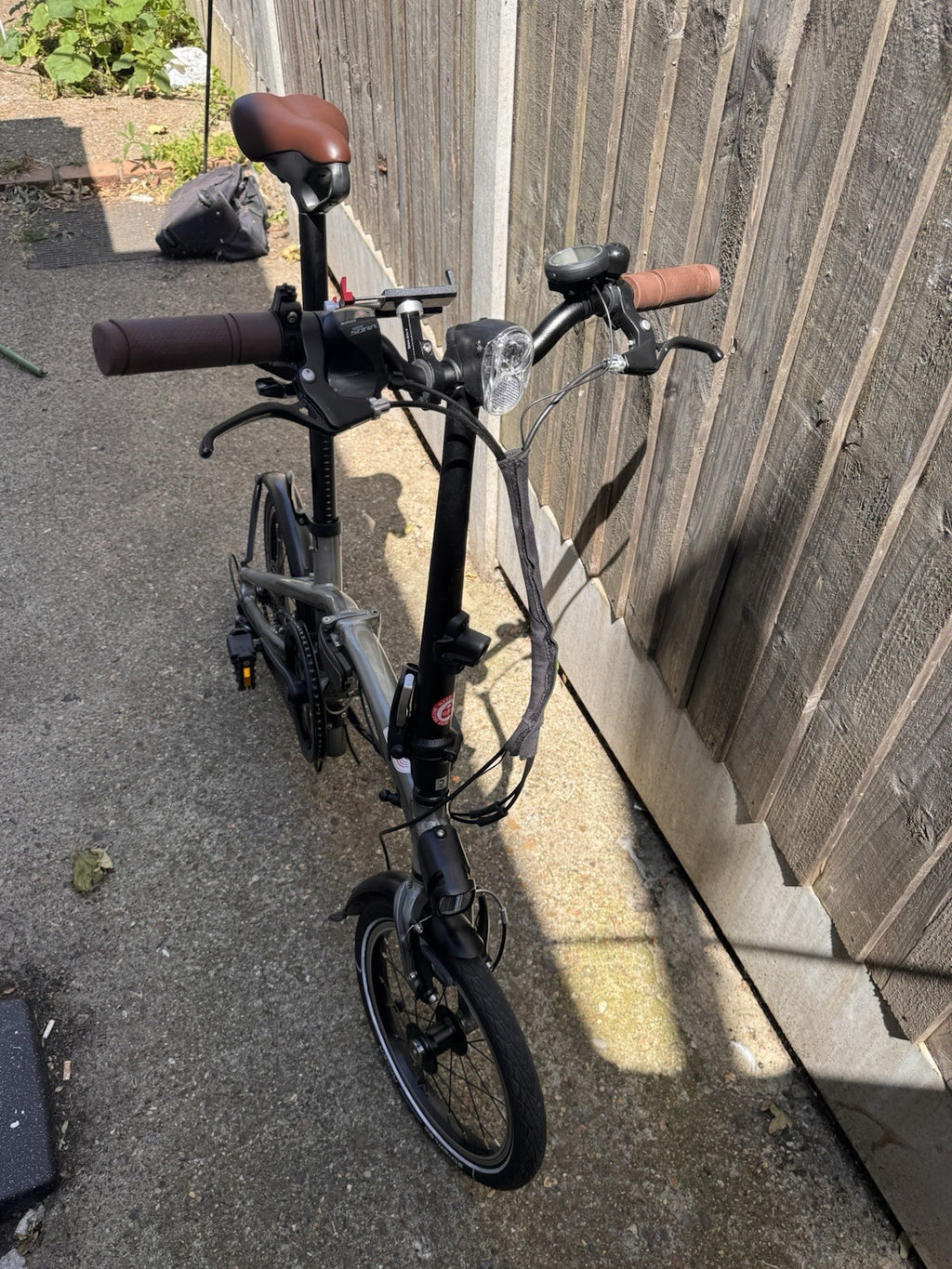 B'TWIN 20 1 sec folding bike
