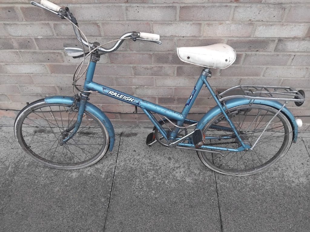 Two Vintage Bikes Raleigh Nova & Marlboro Trekker Folding Bike