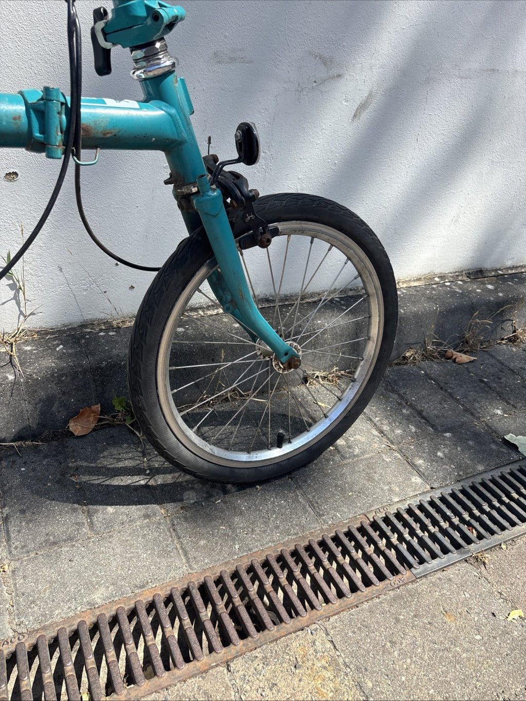 Brompton B75 16" Folding Bike - Blue