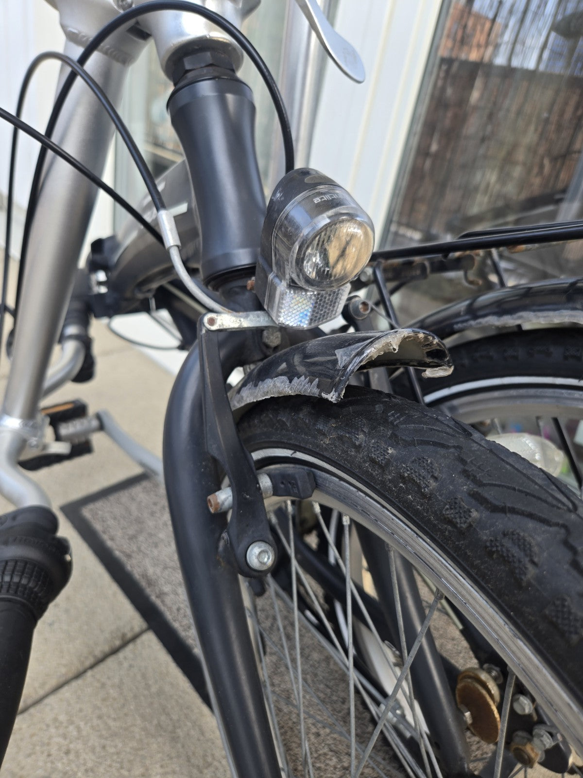 14kg Lightweight Alloy Folding City Commuting Bicycle - Black