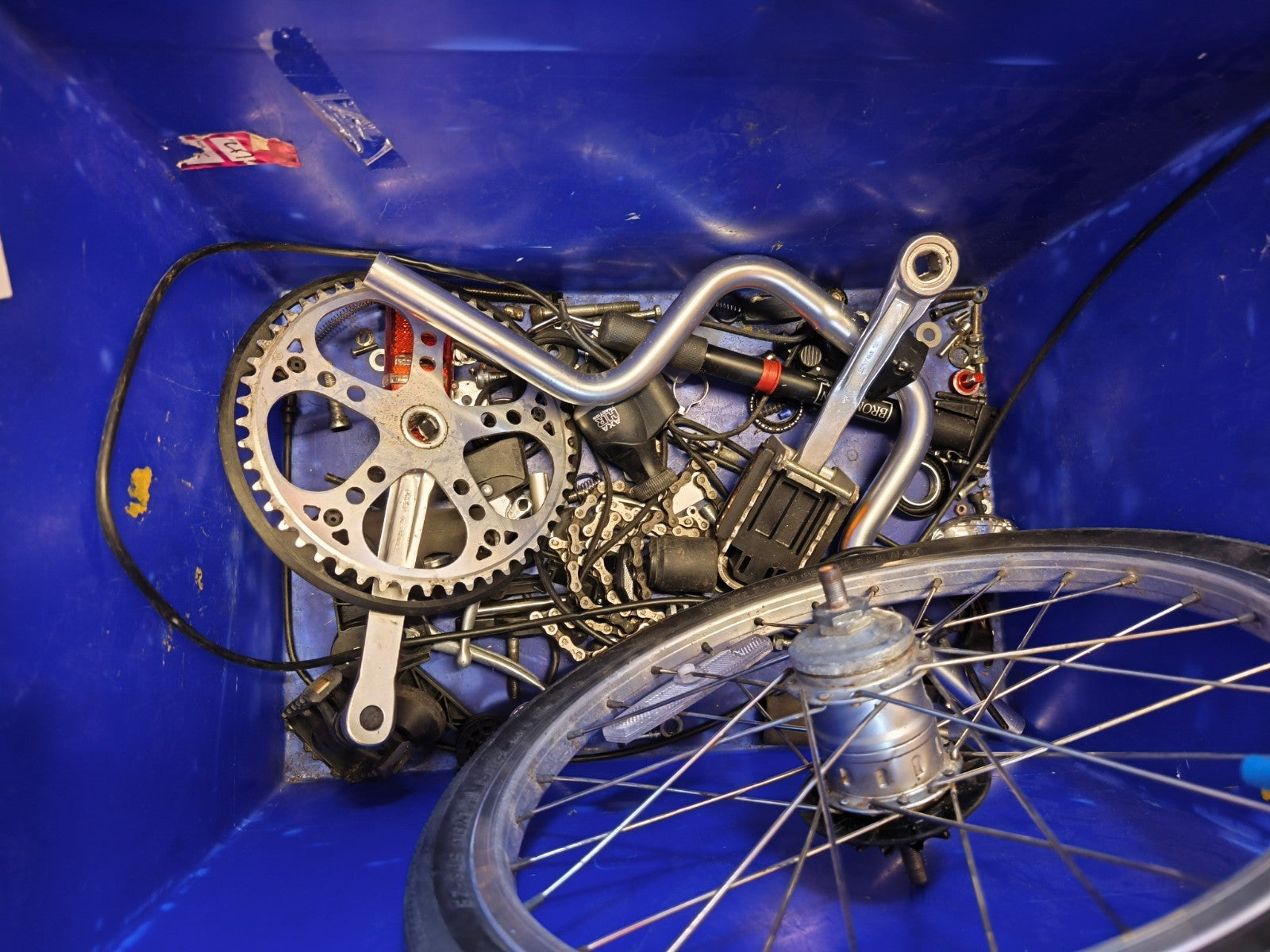 Brompton folding bike 5 speed– Titanium and lightweight Upgrades