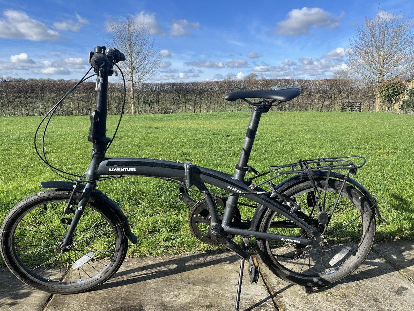 Folding Bike Adventurer Snitchet Black