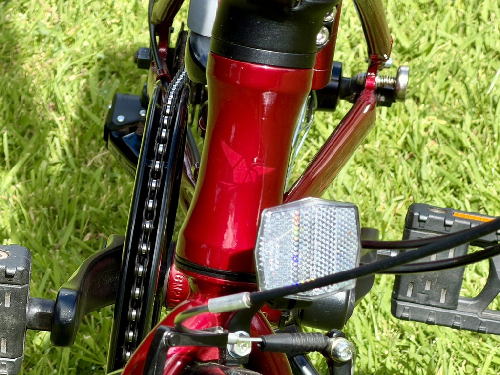 Tern Link A7 Folding Bike - Metallic Red - Rarely Used - Excellent Condition