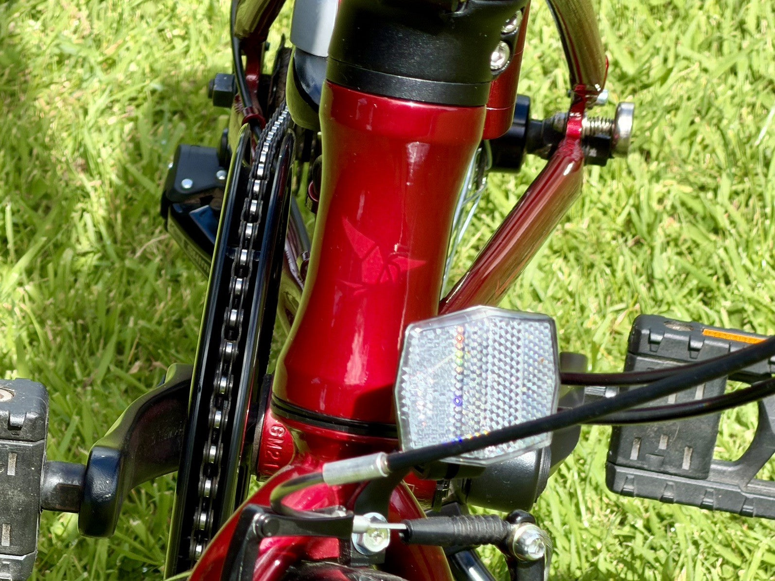 Tern Link A7 Folding Bike - Metallic Red - Rarely Used - Excellent Condition