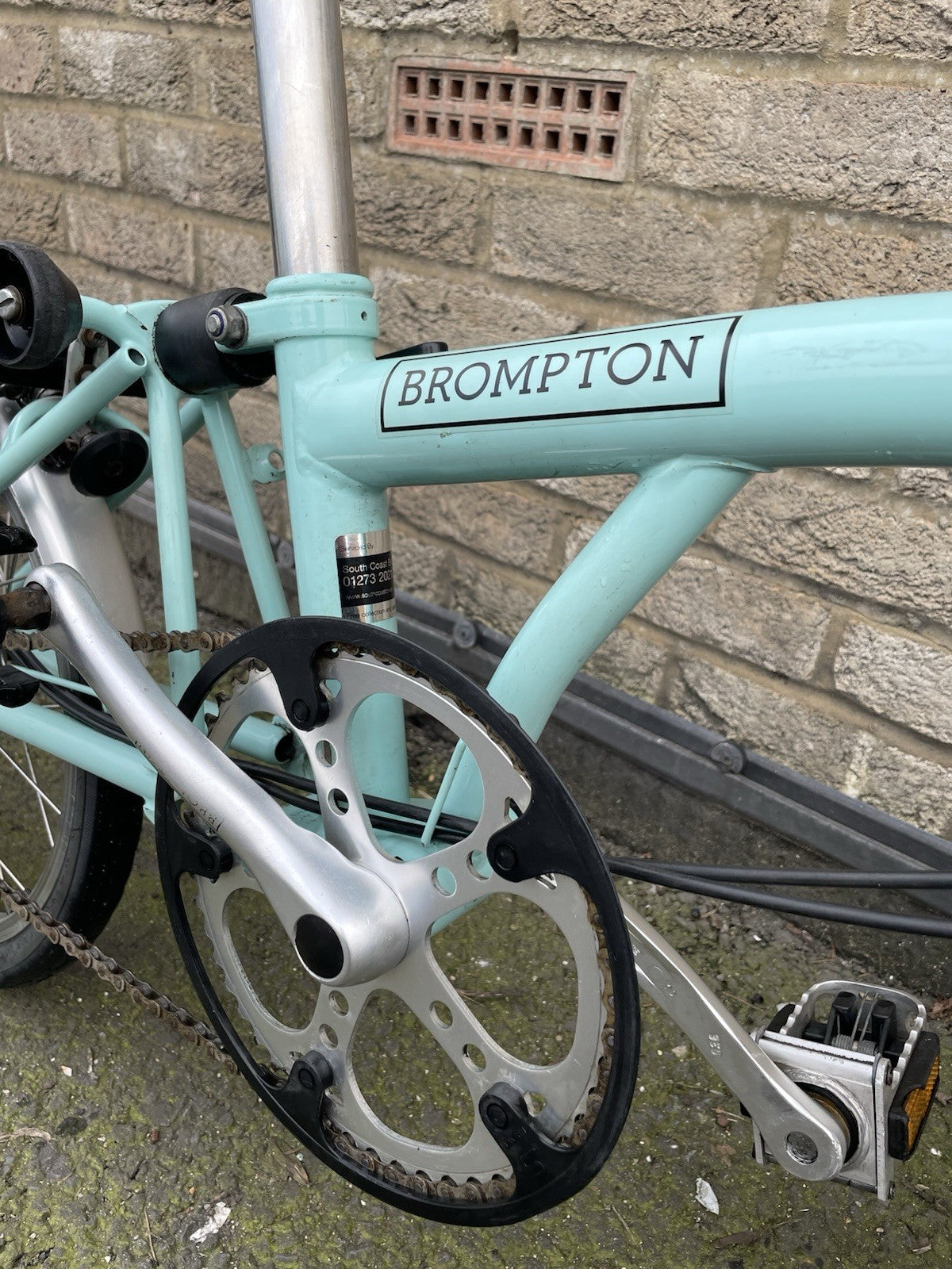 Brompton M3L Torquise Folding
