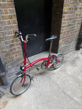 Brompton C Line Folding Bike – Excellent Condition – Barely Used
