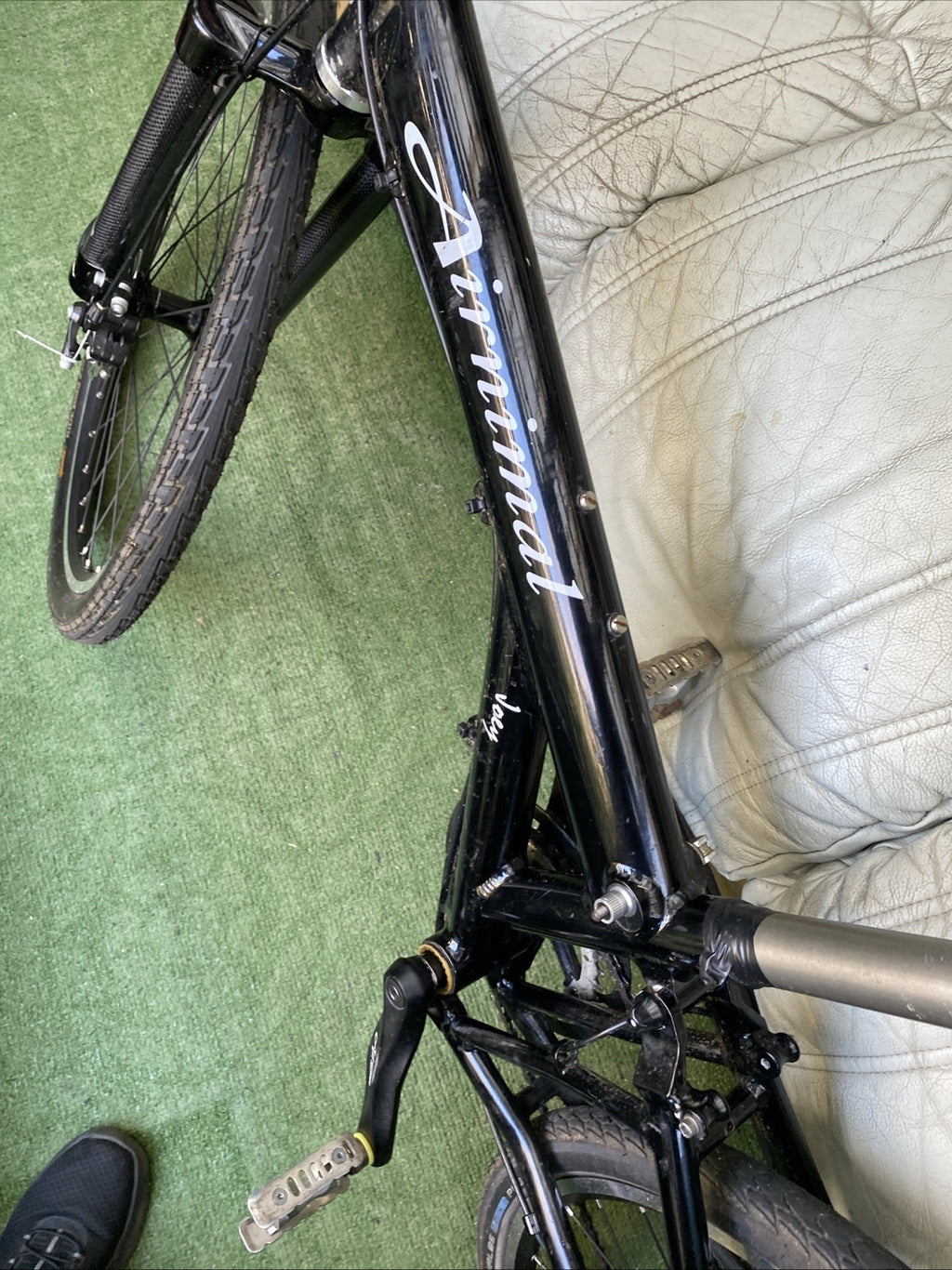 Airnimal Joey 10 Speed Folding Bike, Brand-New Wheels ￼