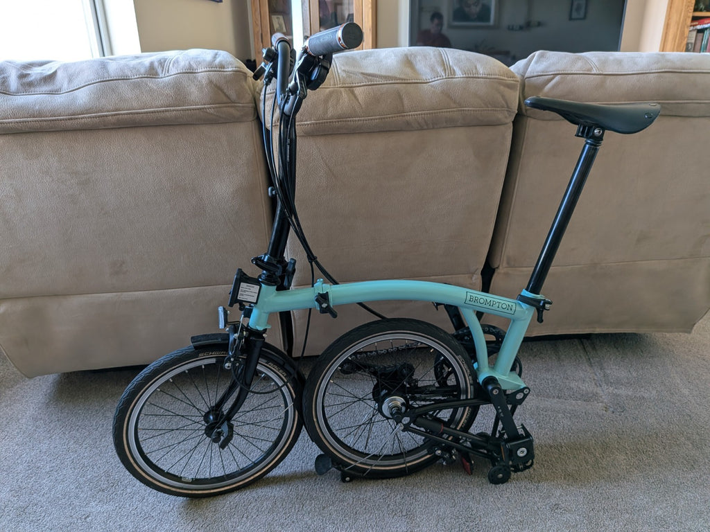 Brompton M6L (C-Line) Black Edition Turkish Green with Upgrades, Rare & Pristine