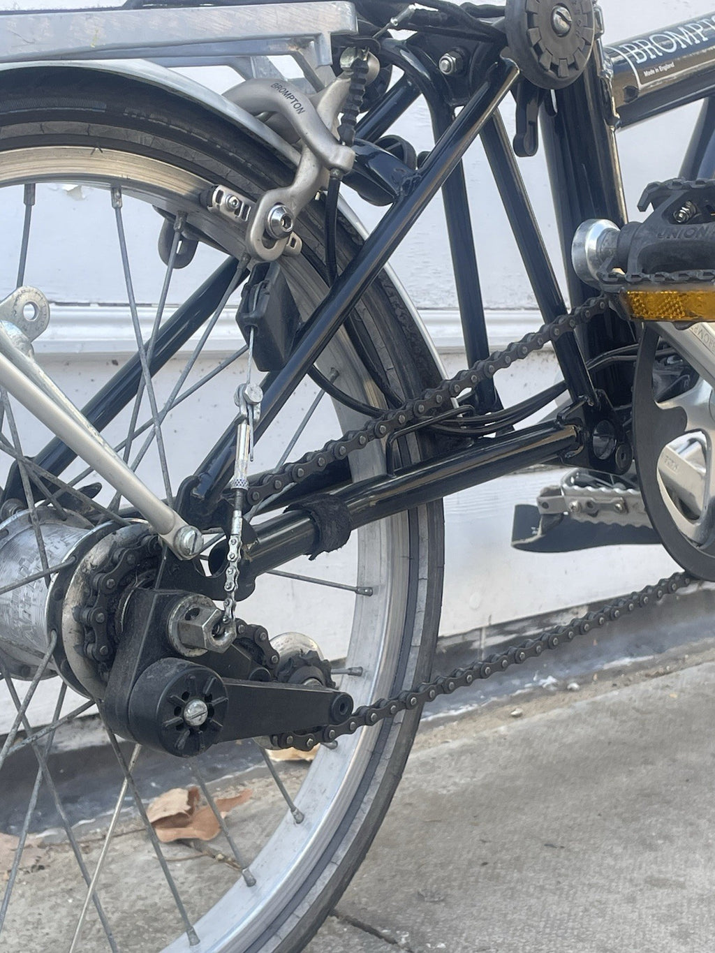 Brompton M3R Folding Bike - 3 Speed - Black