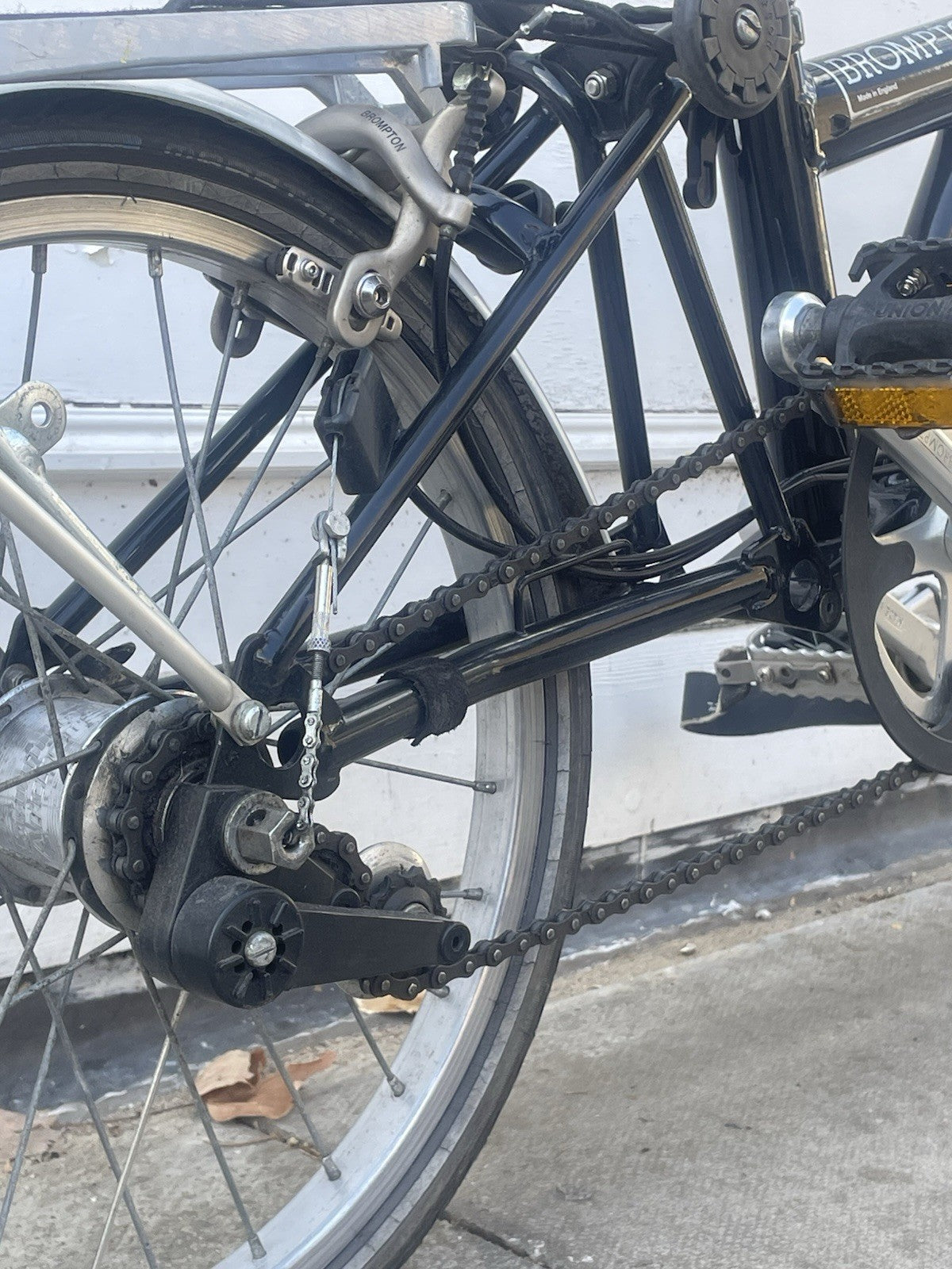 Brompton M3R Folding Bike - 3 Speed - Black