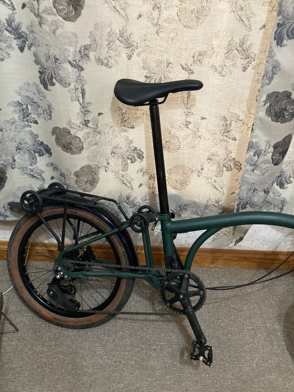 Brompton G Line S/M folding bike.