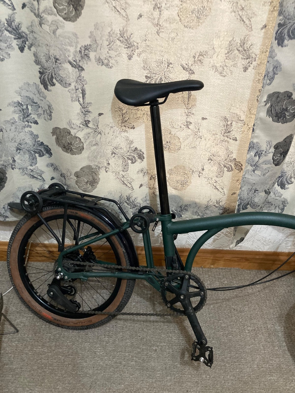 Brompton G Line S/M folding bike.