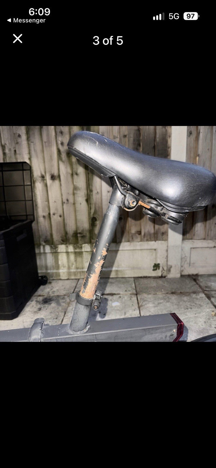 Windgoo Folding Bike 12in Disc Brakes Grey/Black