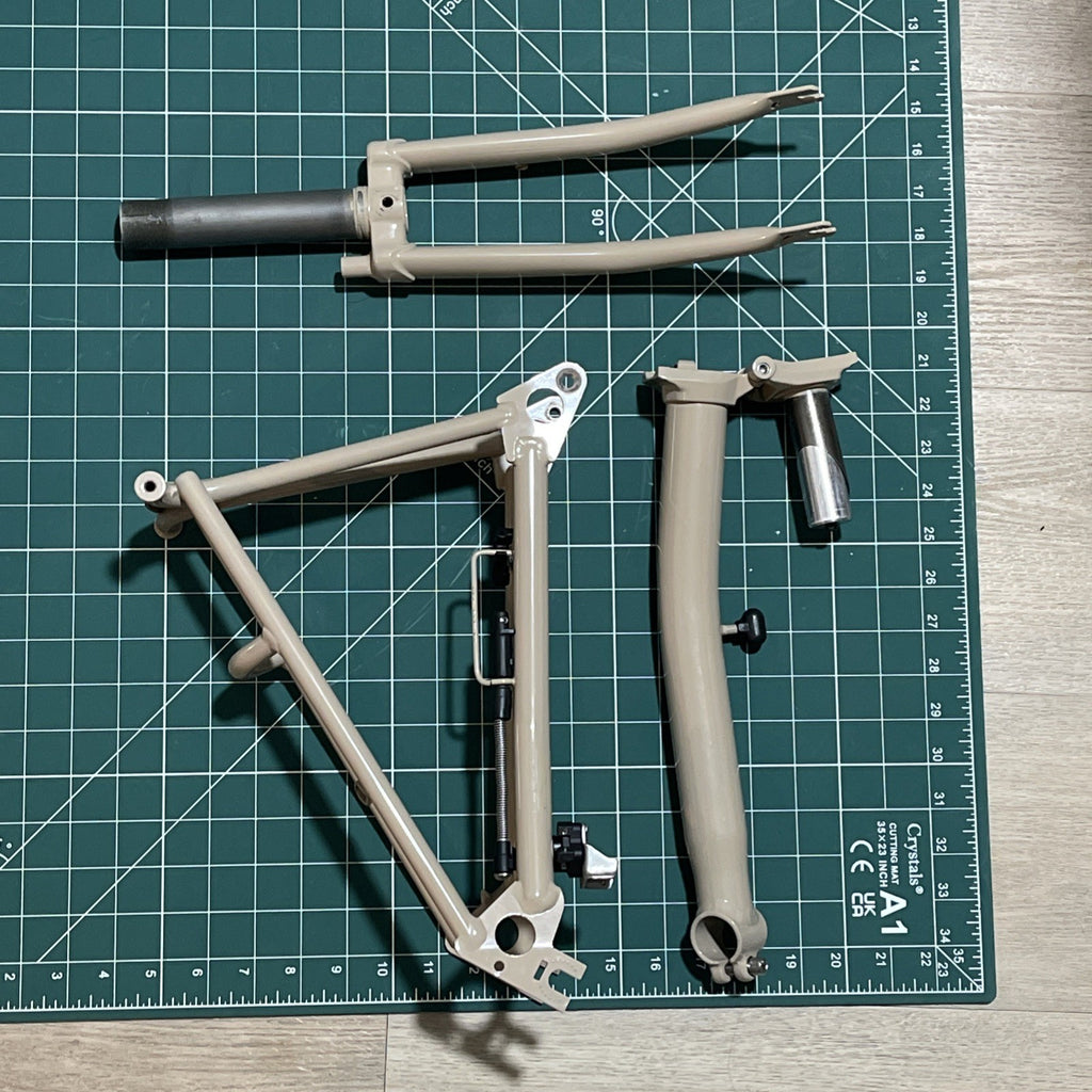 Brompton Frame Component Extremities Barbour M Stem Fork Rear Triangle