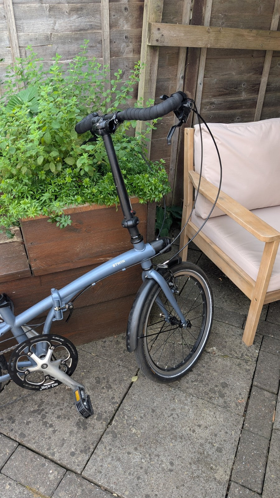 Upgraded Tilt 120 Folding Bike 7 speeds