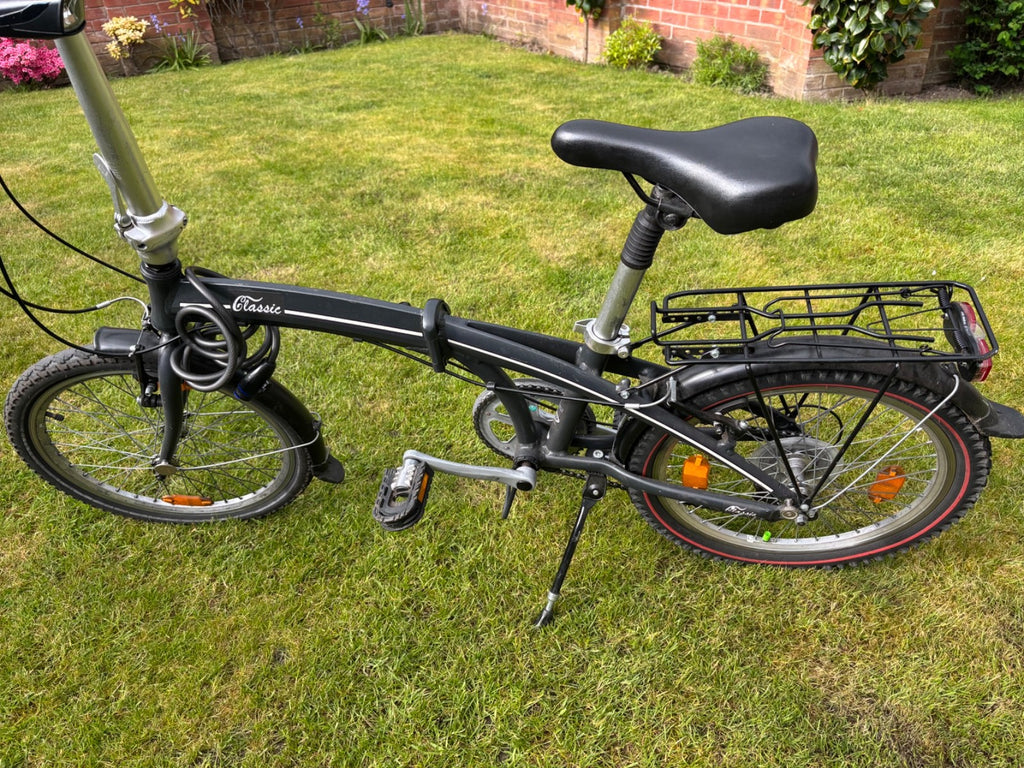 Unisex classic folding bike