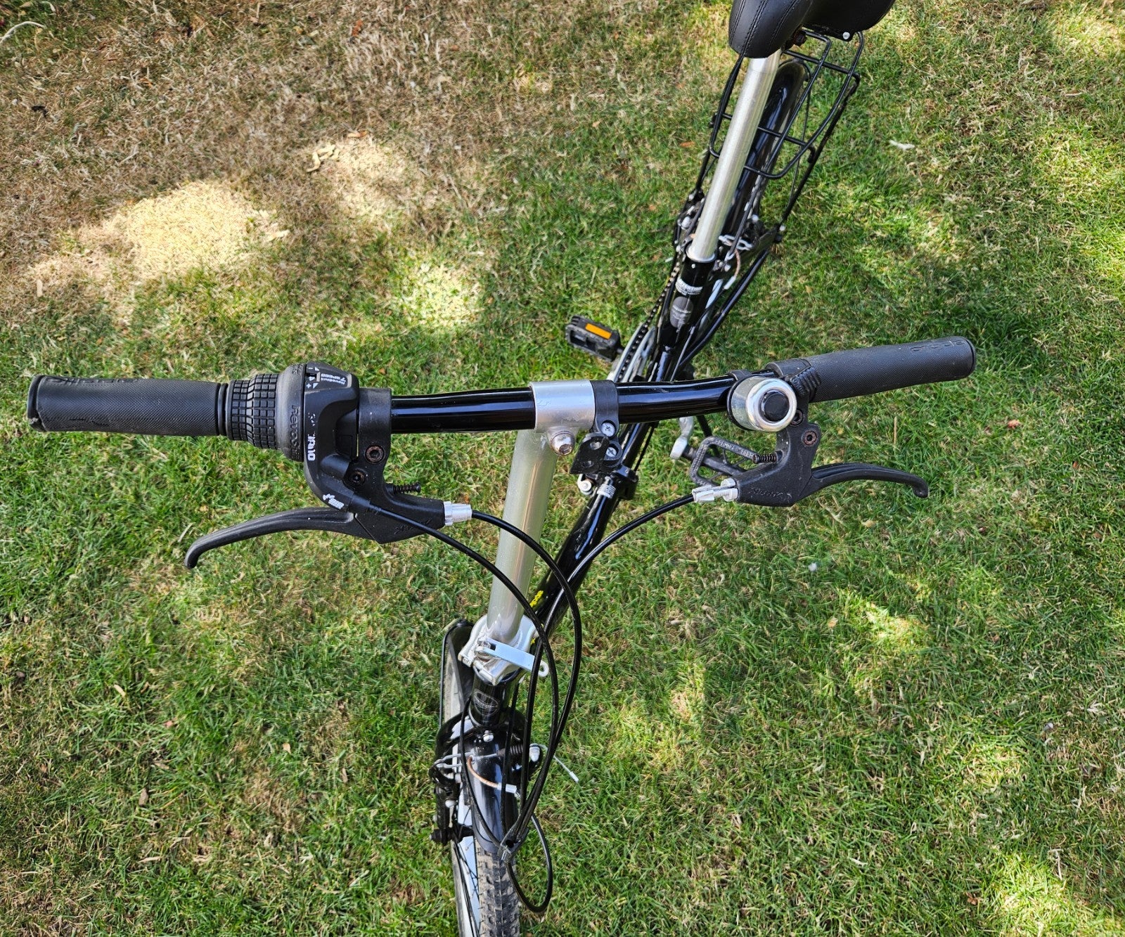 Apollo Contour Unisex Folding Bike 7 Speed, Black, 20" Wheels