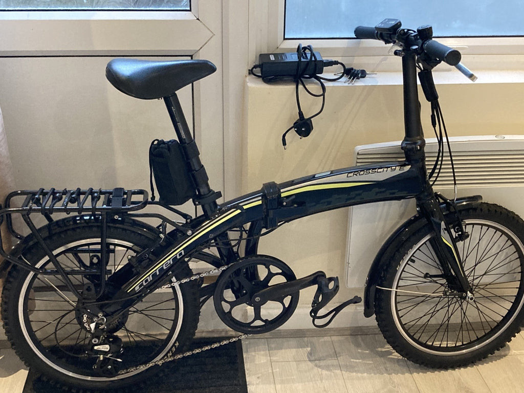 Carrera Crosscity Folding Bike with Brooks Saddle & Upgrades!