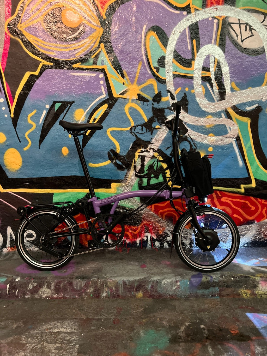 brompton Electric C line [4 speed] Pop Lilac