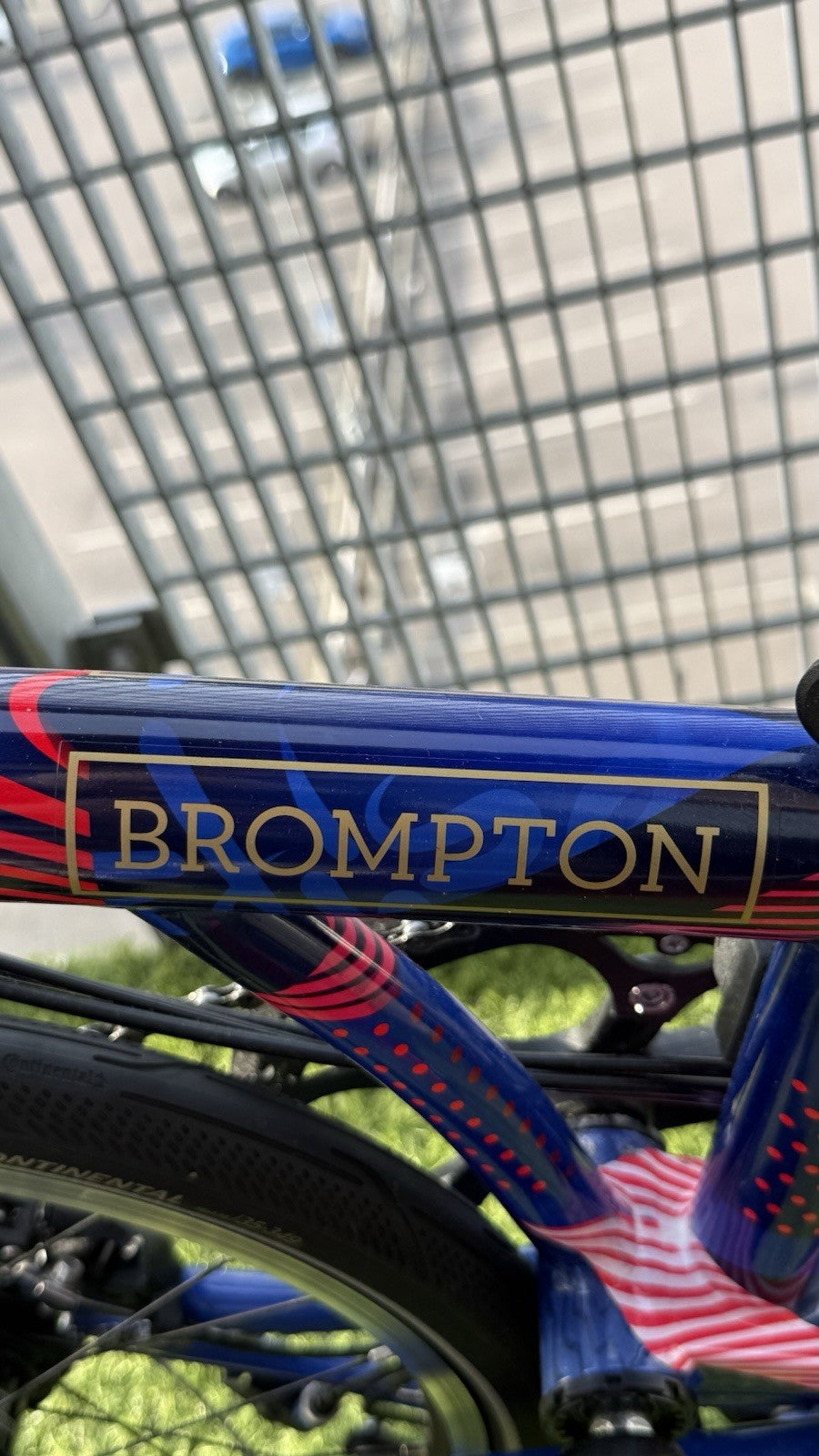 Brompton 2024 Team GB P Line Edition 12 Speed Folding Bike Paris 2024 Olympics