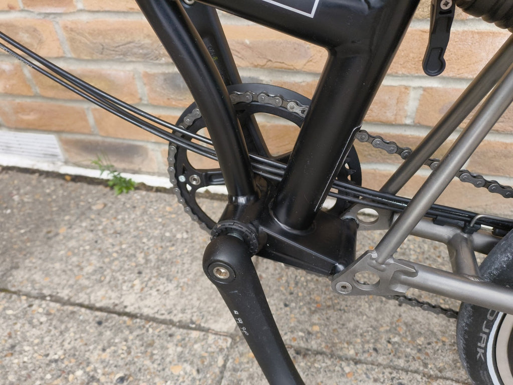2022 Brompton C Line Titanium Superlight 6 speed folding bike