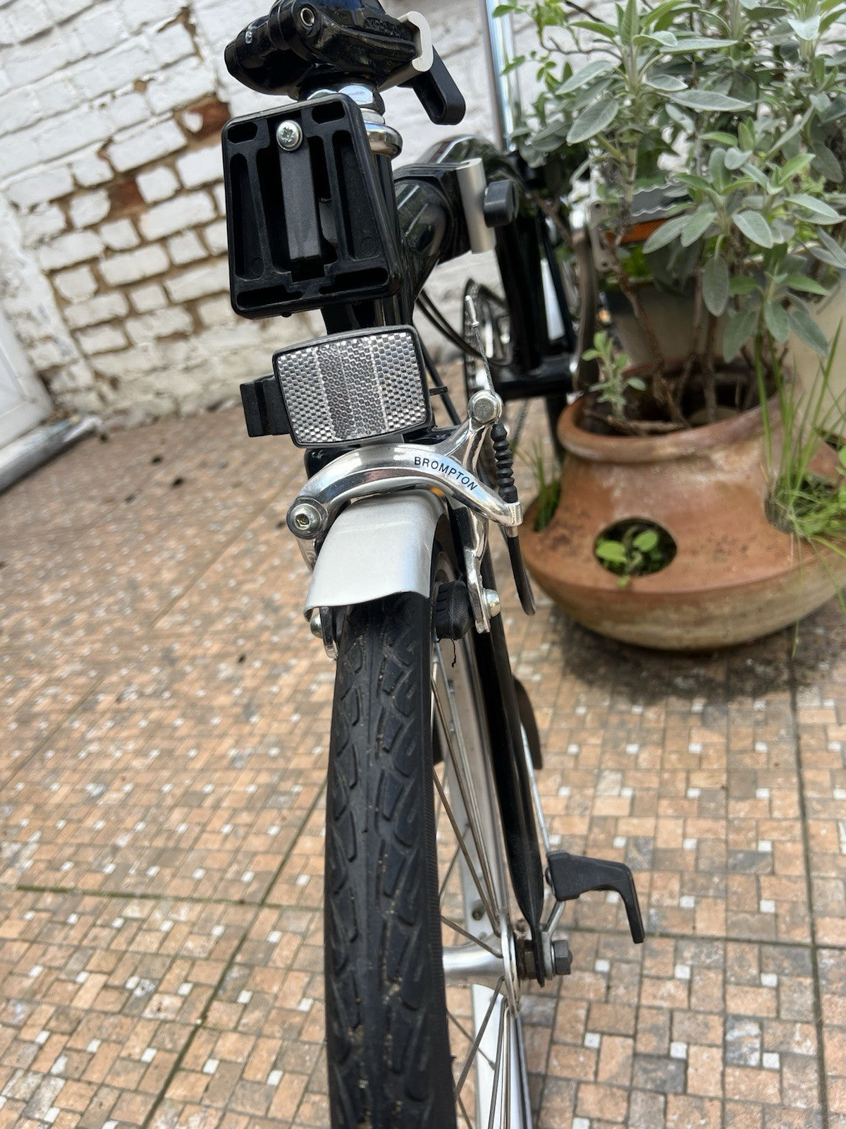 Brompton Folding Bike 3-Speed, Black