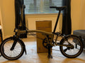 Brompton T Line 2026 12-Speed, Titanium, Mid Handlebar