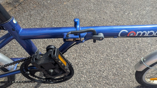 Blue Compass 20" Folding Bike With Storage Bag