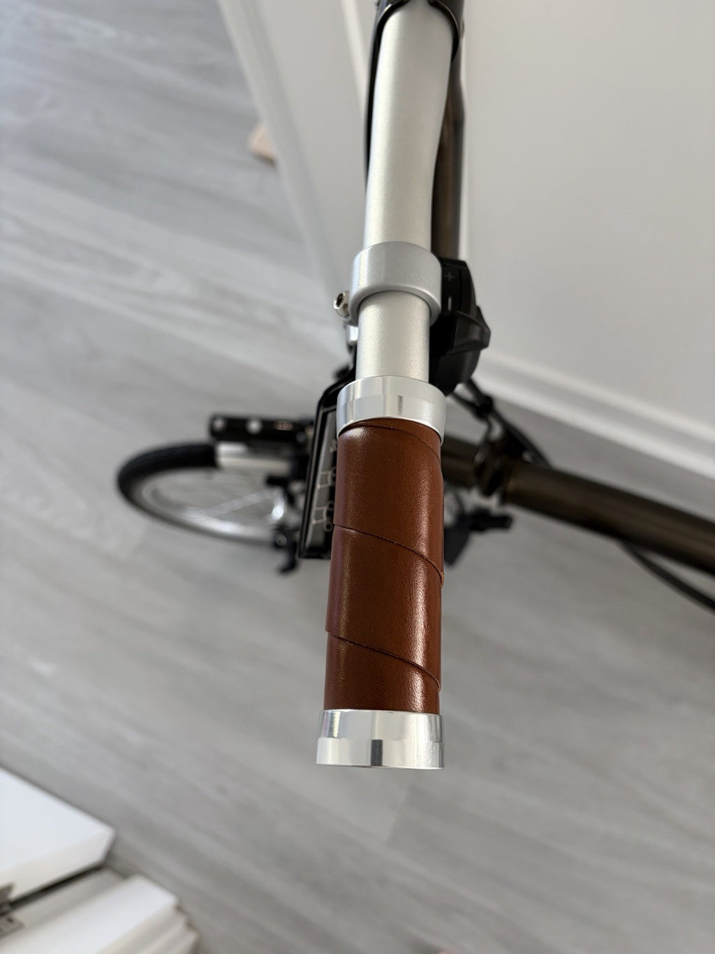 Brompton Raw Lacquer S6L Folding Bike