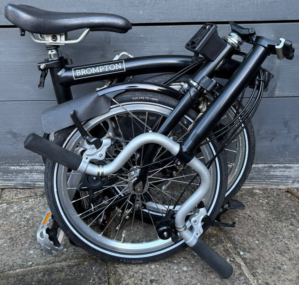 Brompton M6L C Line Folding Bicycle 6 Speed - Lightly Used