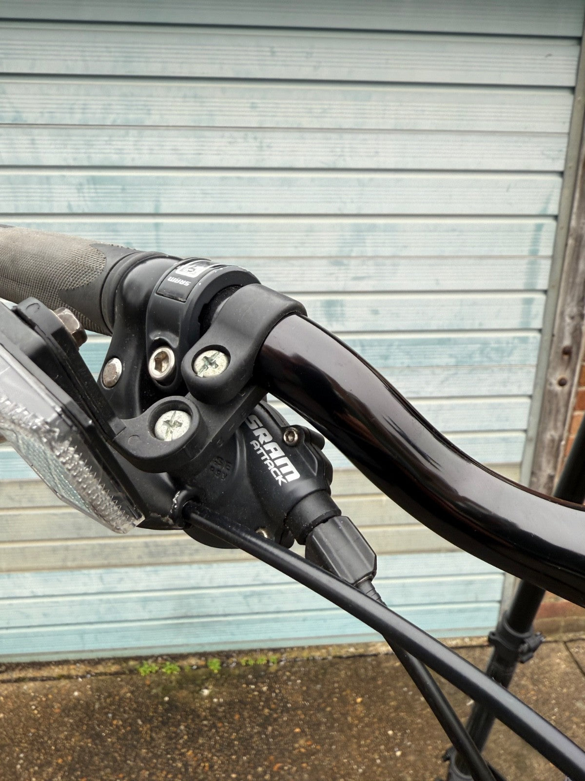 Mezzo D9 folding bike graphite grey very good original condition