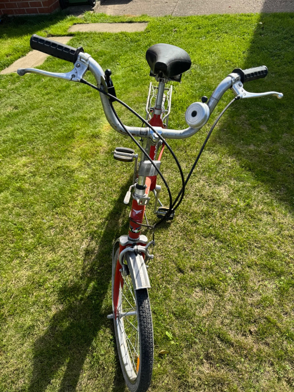 80s folding bike (like raleigh shopper)