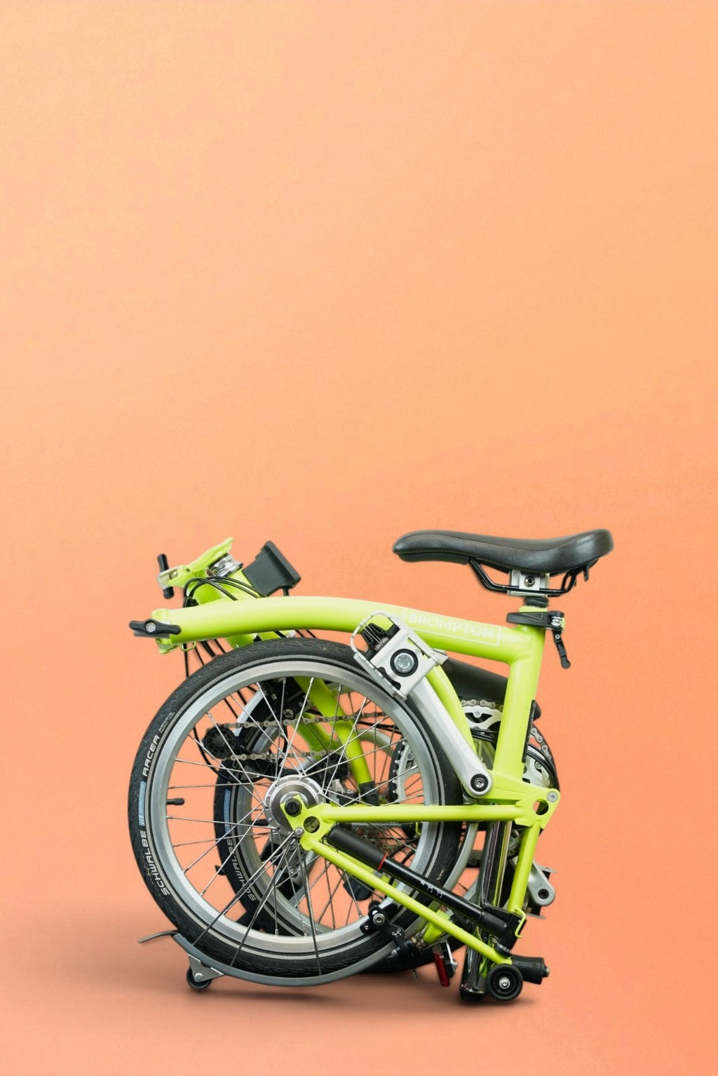 Brompton M6L (C Line Explore) - Lime Green