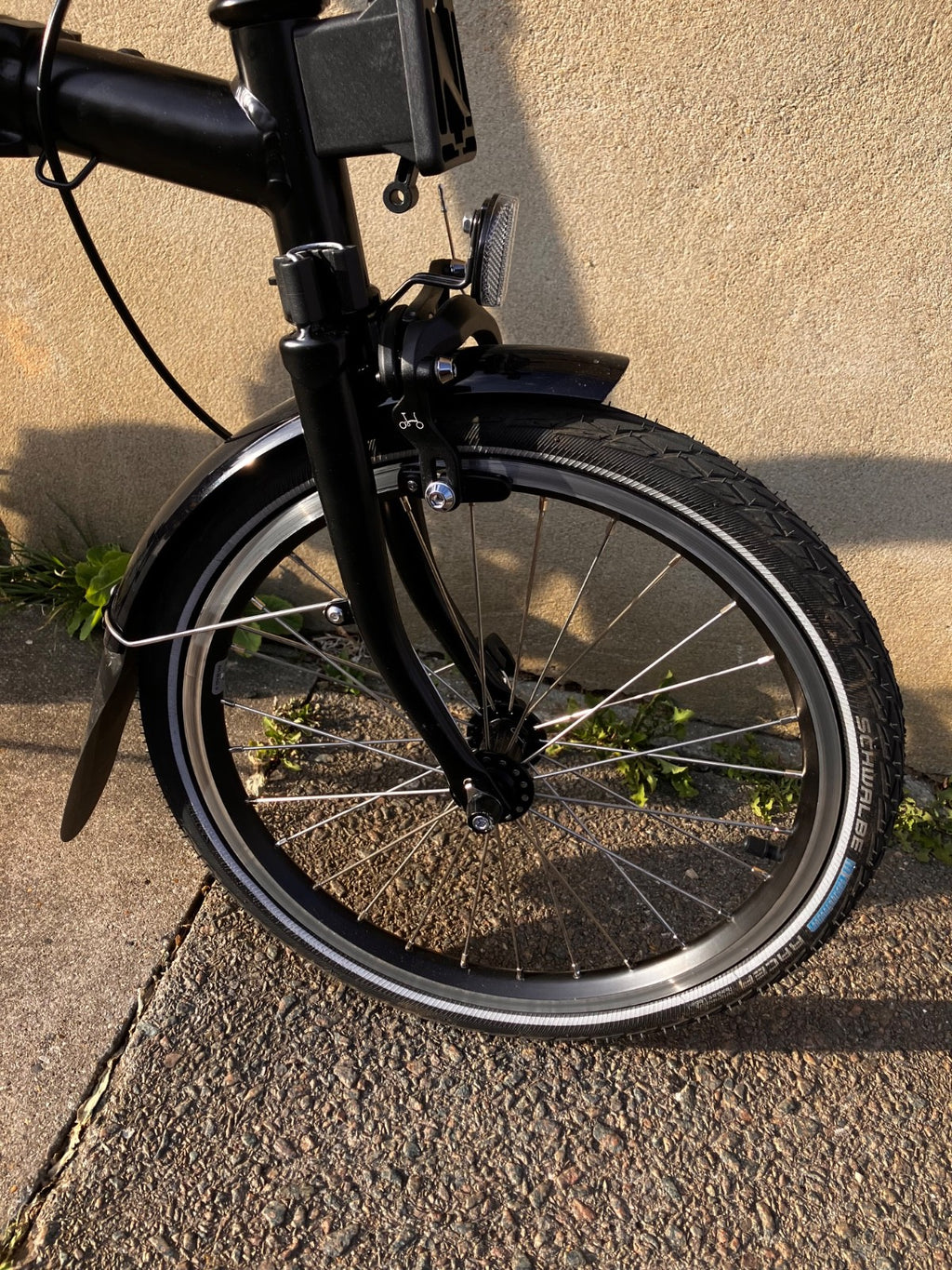 Brompton Folding Bike - C Line 12 Speed 2026 M Handlebar - Matt Black
