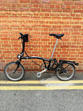 Brompton Folding Bike S6L Matte Black