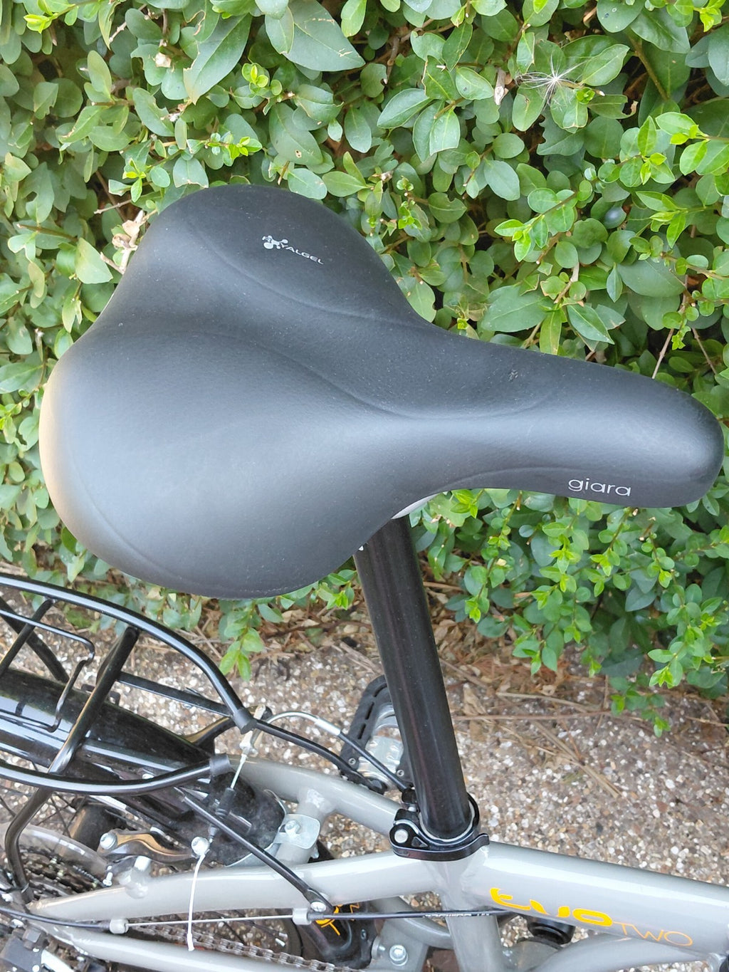 Raleigh Evo 2 Folding Bike 7-Speed Shimano Gears, Grey