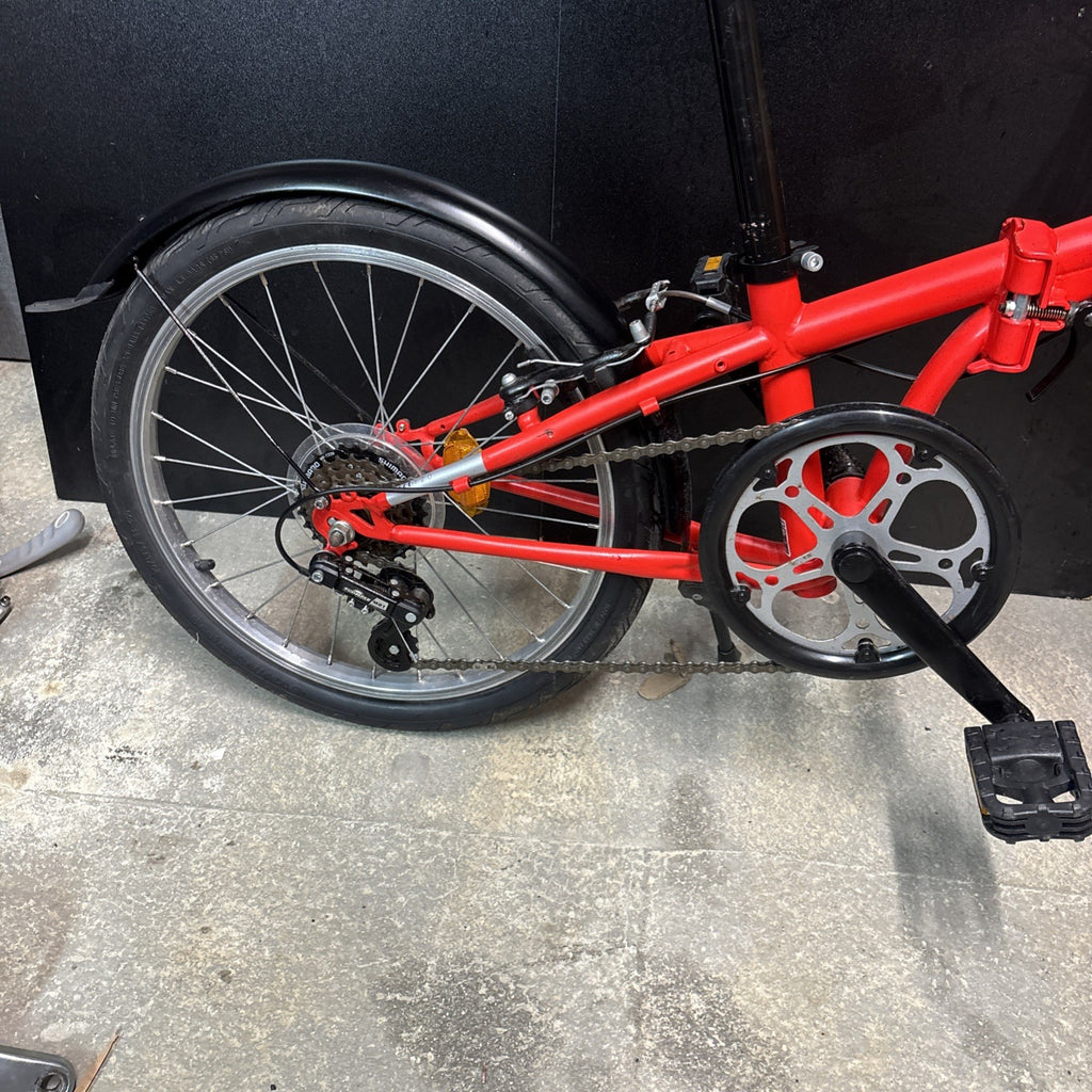 BTWIN Tilt 120 Folding Bicycle 6-Speed