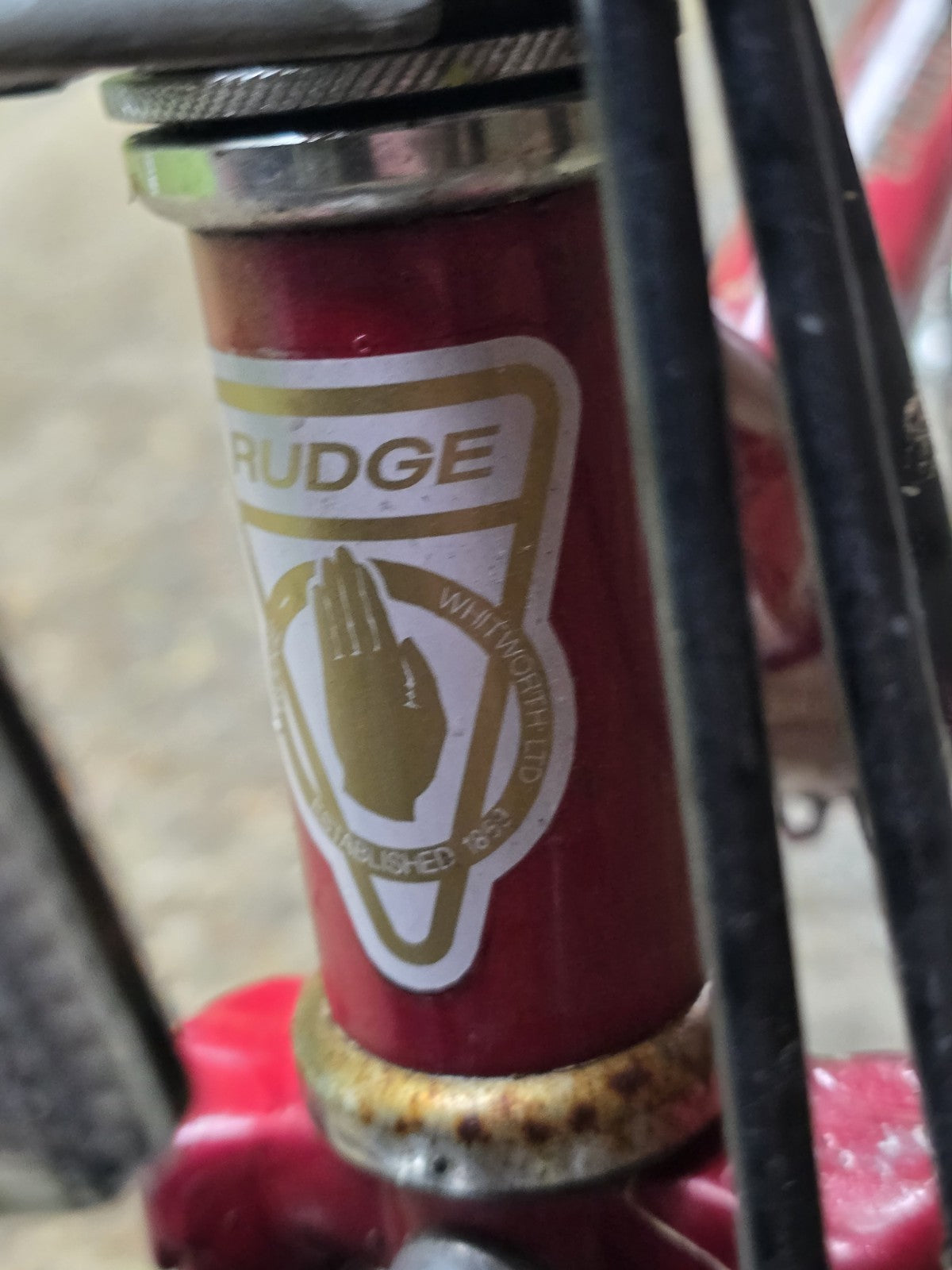 RARE* VINTAGE RUDGE TRANSPORT 7 FOLD UP BIKE BICYCLE (RESTORATION PROJECT)