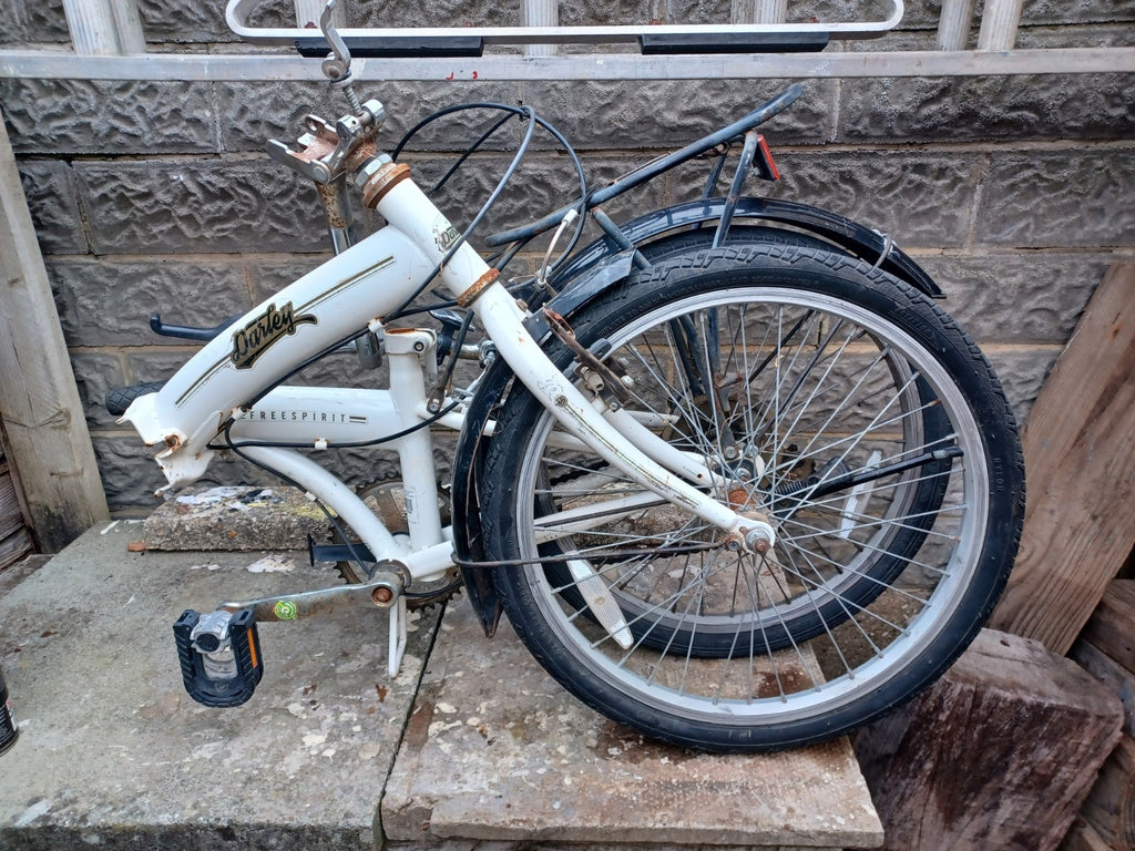 Folding Bicycle, 21in Wheels